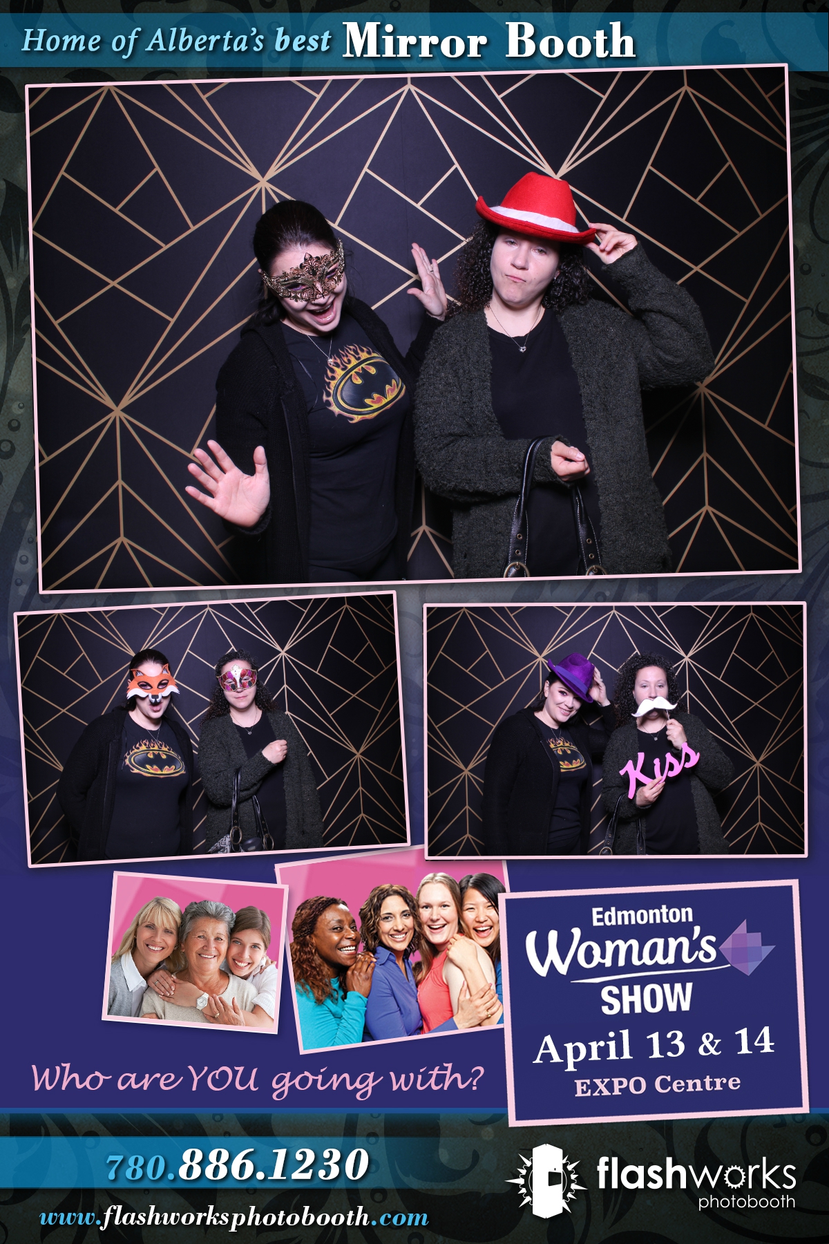 Spring Edmonton Woman's Show 2019 | View more photos from the event at gallery.flashworksphotobooth.com/u/FlashworksPhotoboothInc/Spring-Edmonton-Womans-Show-2019